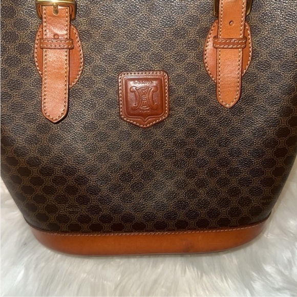 Celine Macadam Triomphe Bucket/Shoulder Bag - Picture 3 of 6